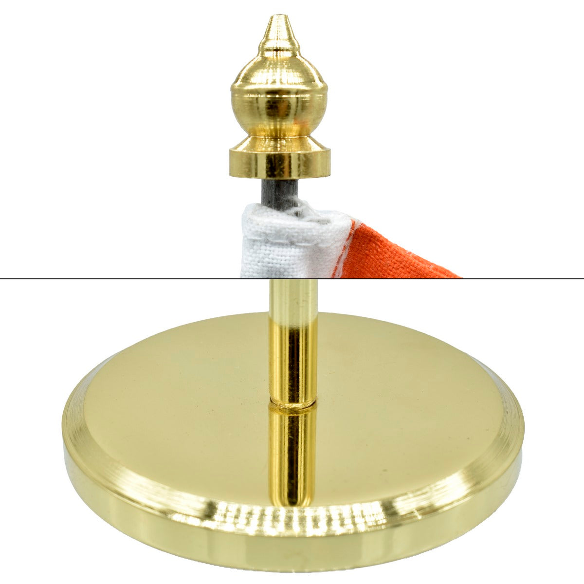 Gift To Love | Table  Flag Long | Color : Golden | Size : 11 Inch | Code : TT431GD