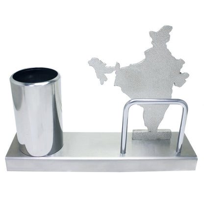 Gift To Love | Table  India Map With Pen Stand | Code : TT435