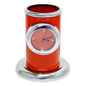 Gift To Love | Table  Pen Stand With Watch | Color : Orange | Code : TT498OE
