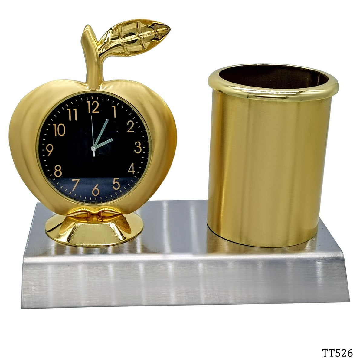 Gift To Love | Table  Pen Stand With Apple Watch | Color : Gold | Code : TT526
