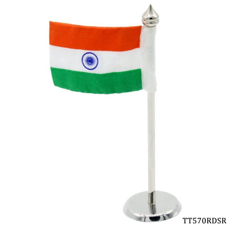 Gift To Love | Table  Round Flag | Color : Silver | Code : TT570RDSR