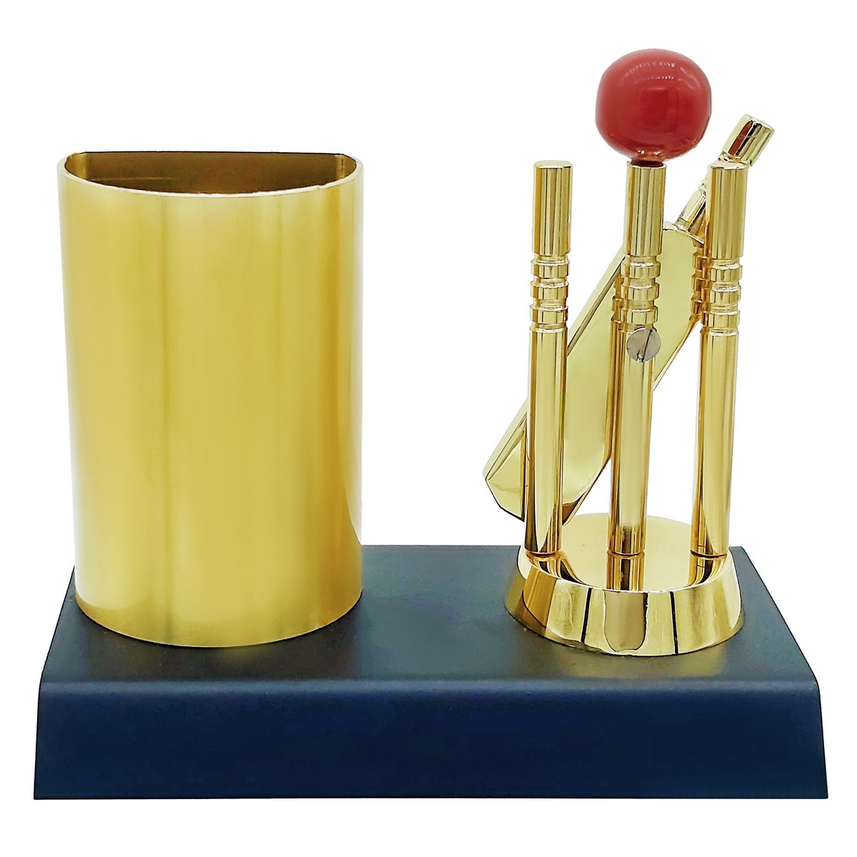 Gift To Love | Table  Cricket Tophi With Pen Stand Clock | Code : TT581