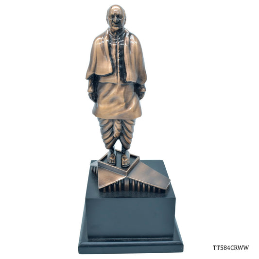 Gift To Love | Sardar Patel | Color : Copper | Size : 7 Inch | Code : TT584CRWW