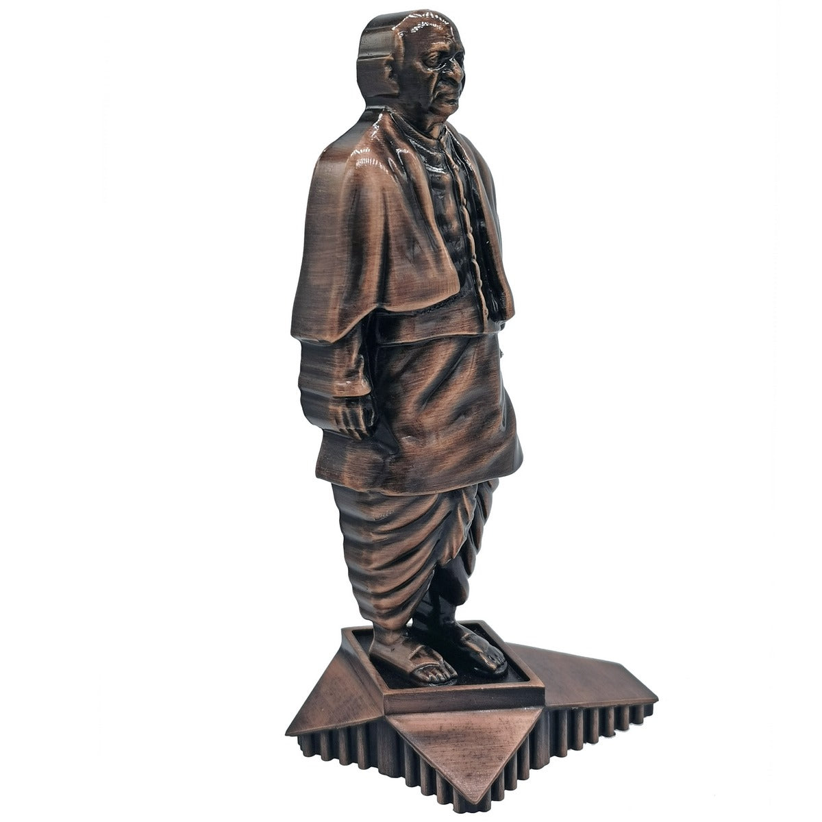 Gift To Love | Sardar Patel | Color : Copper | Size : 7 Inch | Code : TT584C
