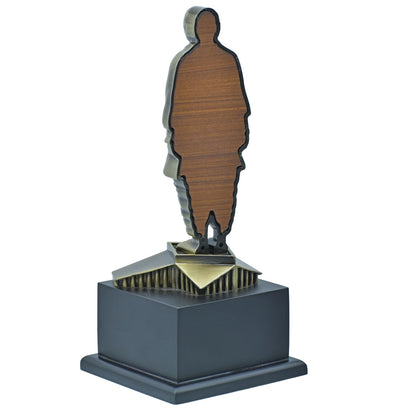 Gift To Love | Sardar Patel With Wooden Stand | Color : Maroon | Size : 7 Inch | Code : TT584MNWW