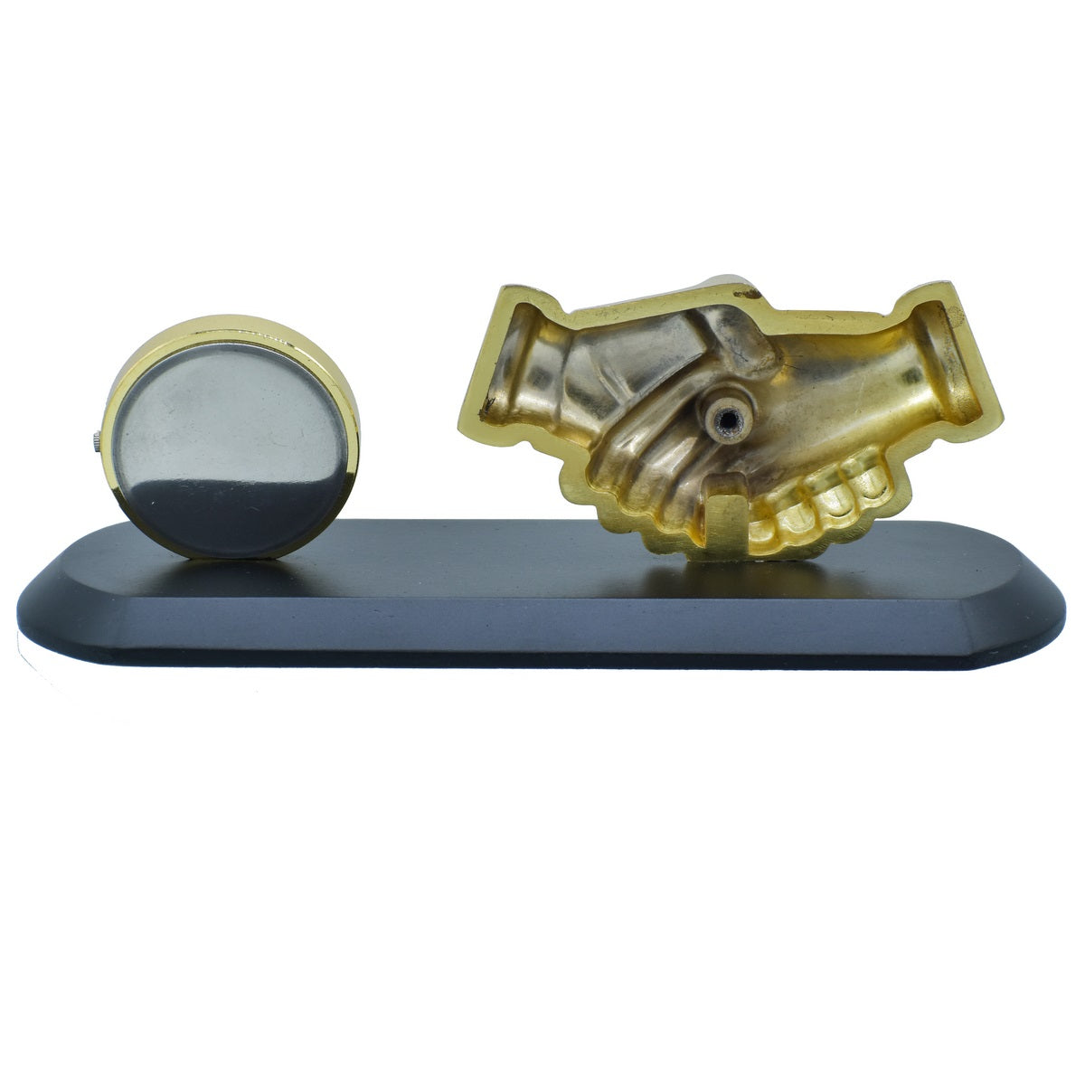 Gift To Love | Desktop Hand Shake With Watch | Color : Gold | Code : TT661GD