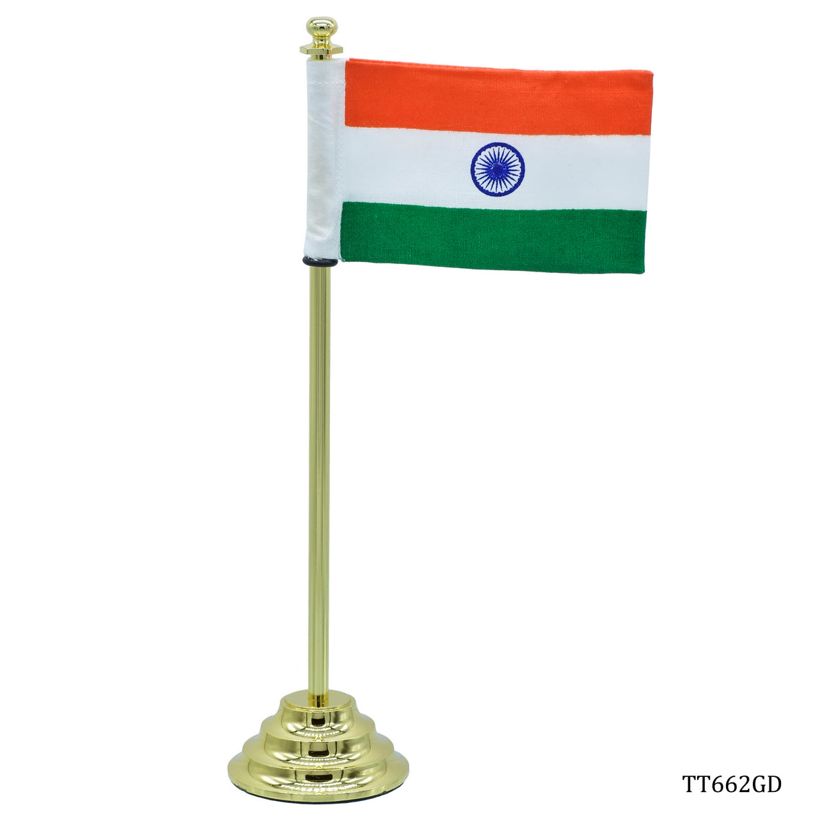 Gift To Love | Desktop Flag Long | Color : Golden | Size : 7.5 Inch | Code : TT662GD