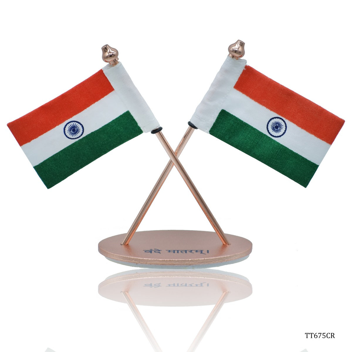 Gift To Love | Table  Oval Cross Flag | Color : Copper Card Peking | Code : TT675CR