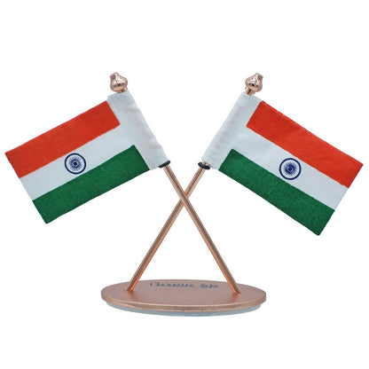 Gift To Love | Table  Oval Cross Flag | Color : Copper Card Peking | Code : TT675CR