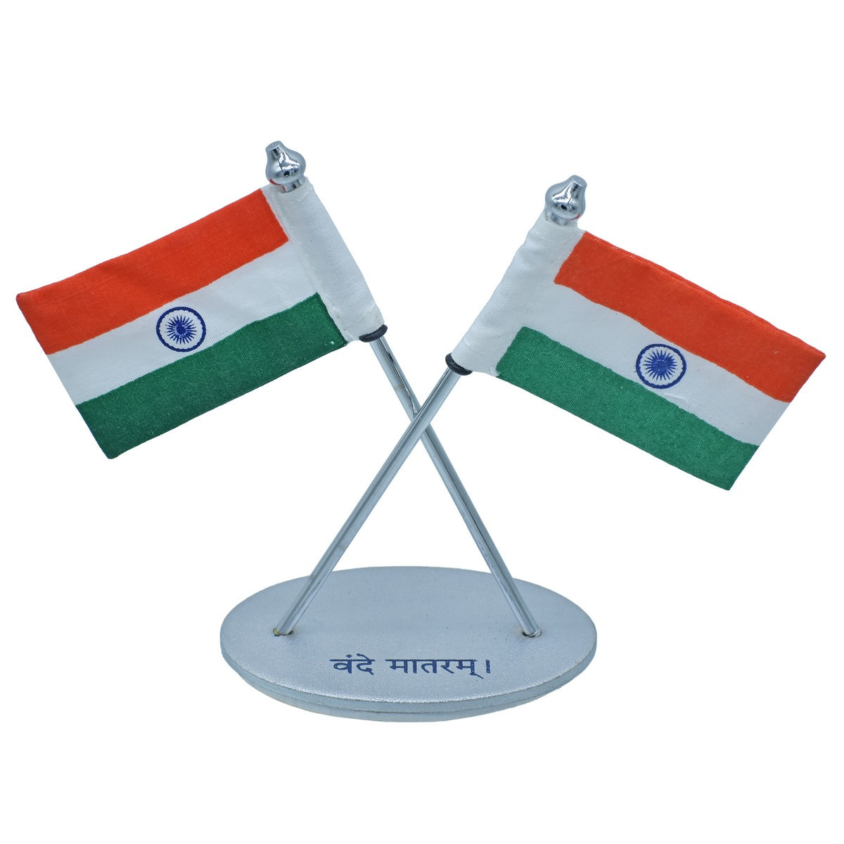Gift To Love | Table  Oval Cross Flag | Color : Silver | Code : TT675SR