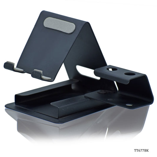 Gift To Love | Mobile Holder With Pen Holder | Color : Black | Pcs : 2 Pcs | Code : TT677BK