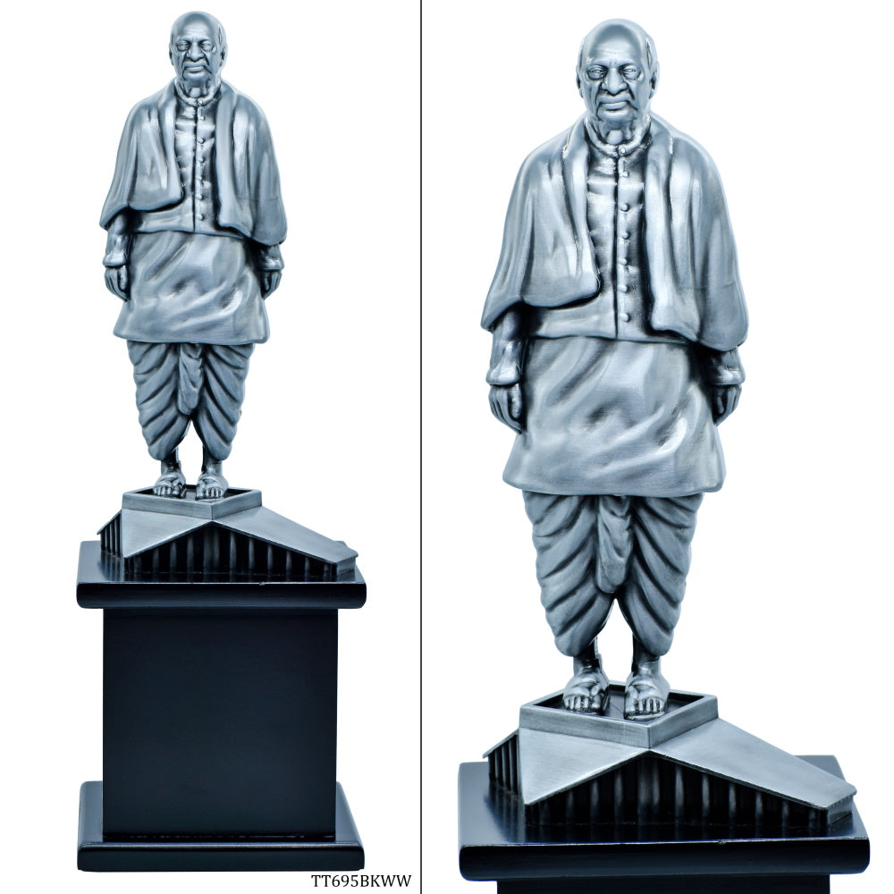 Gift To Love | Sardar Patel | Color : Black | Size : 9 Inch | Code : TT695BKWW