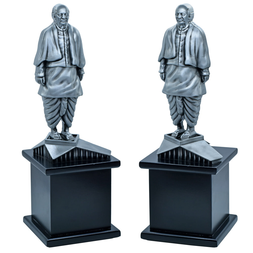 Gift To Love | Sardar Patel | Color : Black | Size : 9 Inch | Code : TT695BKWW