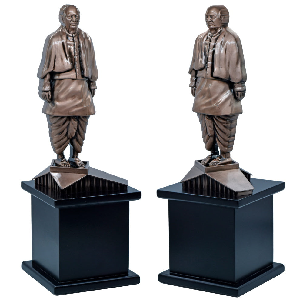 Gift To Love | Sardar Patel | Color : Copper | Size : 9 Inch | Code : TT695CRWW