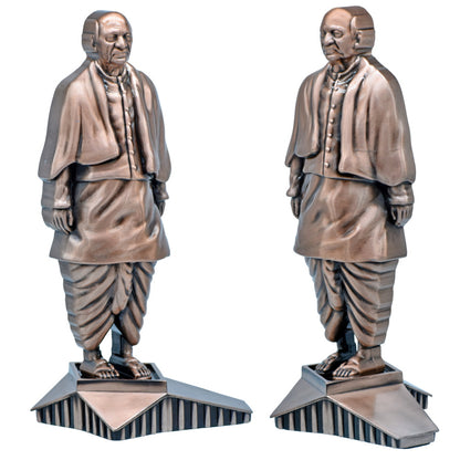 Gift To Love | Sardar Patel | Color : Copper | Size : 9 Inch | Code : TT695C