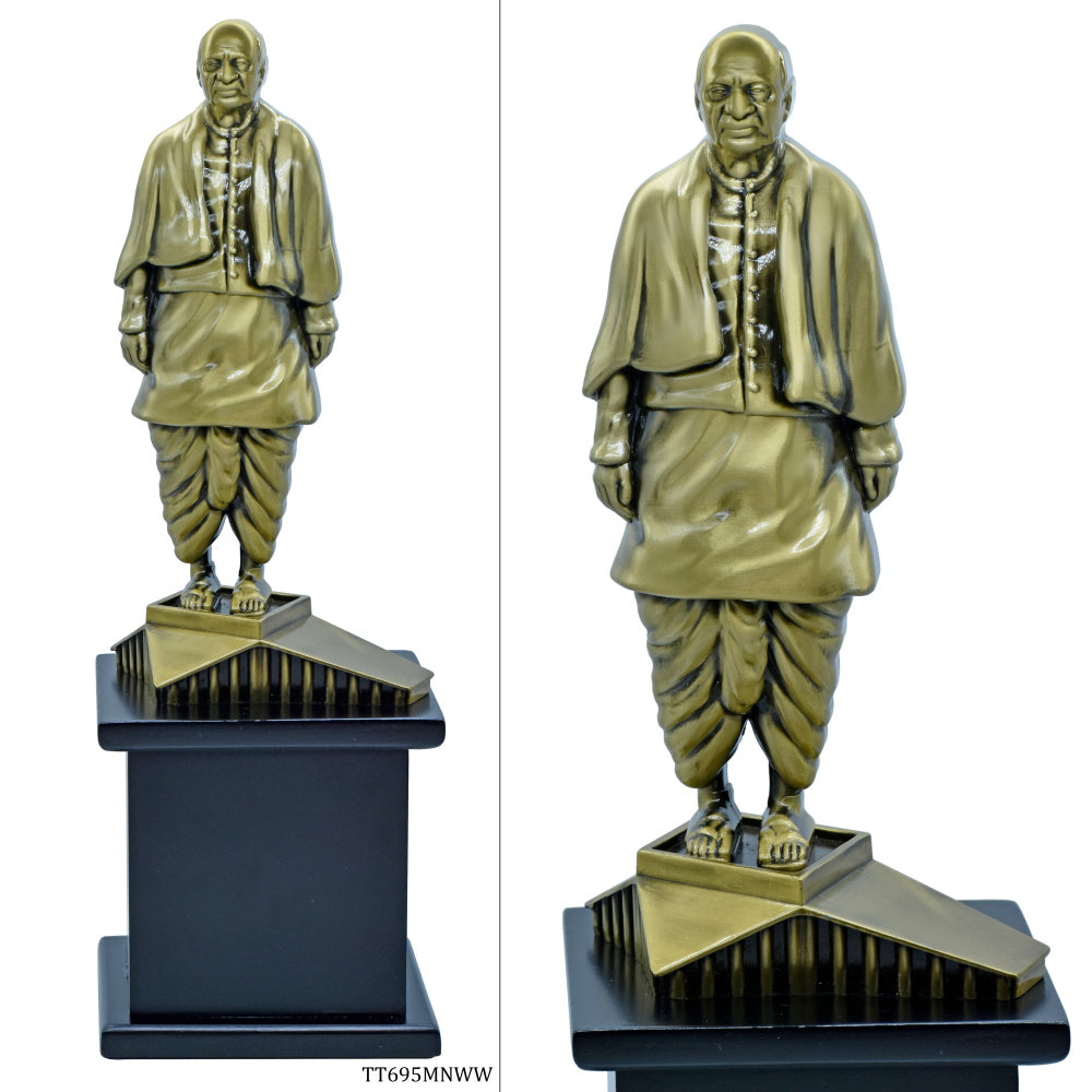 Gift To Love | Sardar Patel | Color : Maroon | Size : 9 Inch | Code : TT695MNWW
