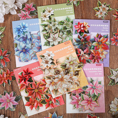 Gift To Love | Blooming Flower Series Deco Sticker | Pcs : 20 Pc | Code : TZZH168