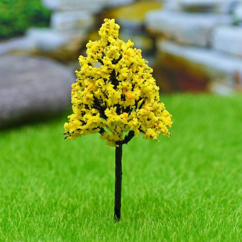 Gift To Love | Artificial Miniature Tree Yellow 1 Pcs | Code : U-100YW