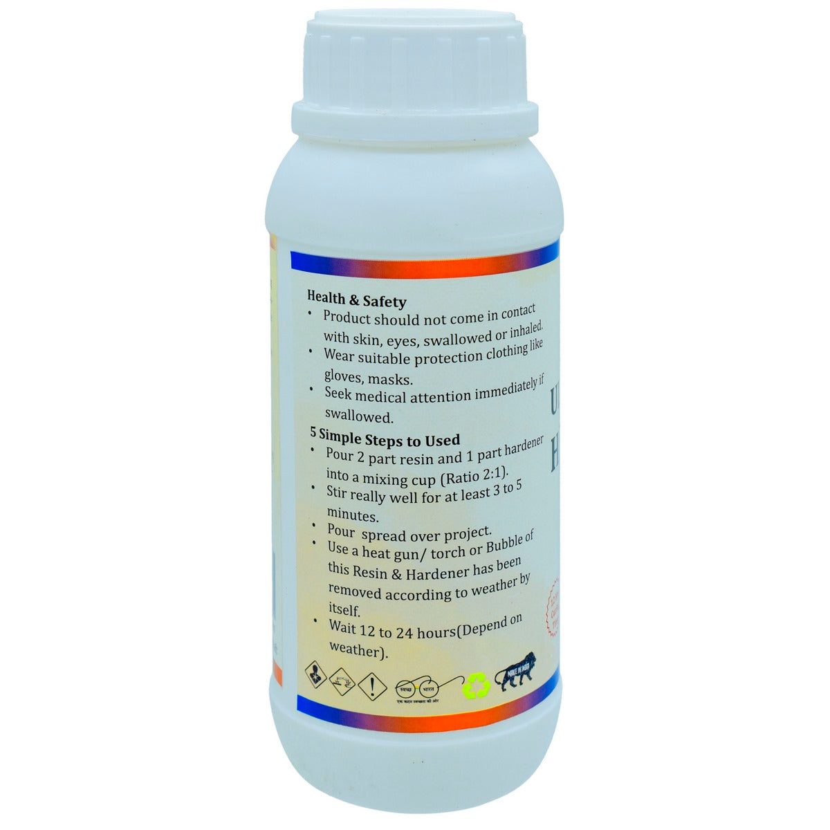 Gift To Love | Ultra Clear Hardener | Size : 500 Gm | Code : UCH500