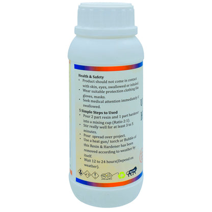 Gift To Love | Ultra Clear Hardener | Size : 500 Gm | Code : UCH500