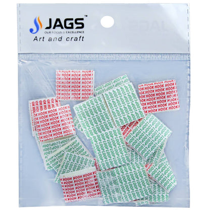 Gift To Love | Velcro Square | Color : Mixed Colors | Size : 20 X 20 Mm | Pcs : 24 Pcs | Code : VS20MM