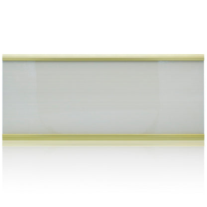 Gift To Love | Aluminium Name Plate | Color : Gold | Size : 12 X 28 Cm | Code : W-028GD