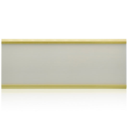 Gift To Love | Aluminium Name Plate | Color : Gold | Size : 9 X 24 Cm | Code : W-030GD
