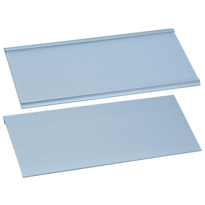 Gift To Love | Aluminium Name Plate | Color : Silver | Size : 9 X 24 Cm | Code : W-031SR