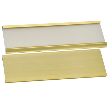 Gift To Love | Aluminium Name Plate | Color : Gold | Size : 6 X 18 Cm | Code : W-034GD