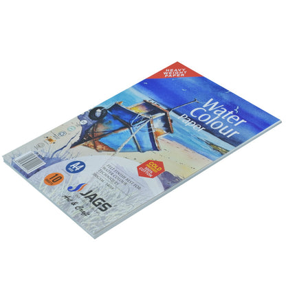 Gift To Love | Watercolor Sheet 100% Cotton A4 | Size : A4 | Pcs : Pack Of 10 Sheets | Code : W1C1A4