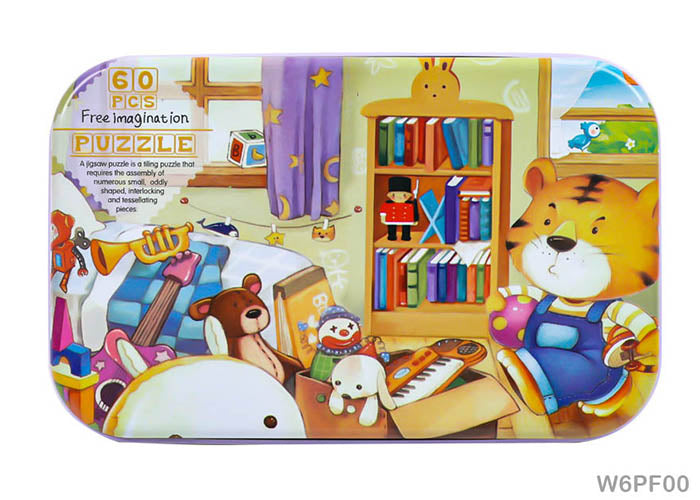 Wt 60 Pc Free Imagination Puzzle (W6Pf00)