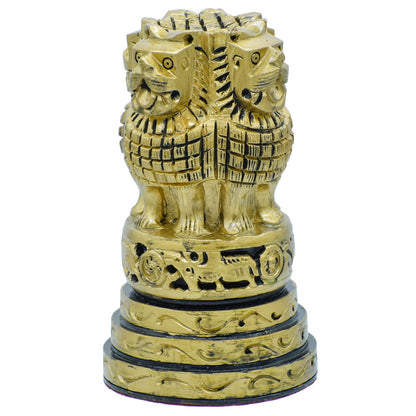 Gift To Love | Wooden Ashoka Head Decoration | Color : Antique | Size : 5 Inch | Code : WAHD02