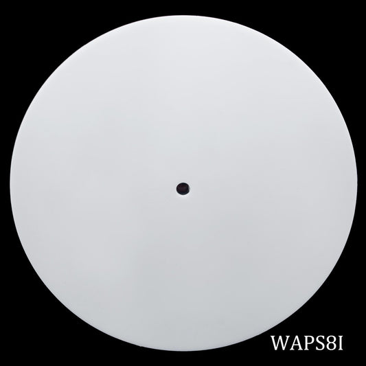 Gift To Love | Acrylic Sheet White Round | Size : 3 Mm X 8 Inch | Code : WAPS8I