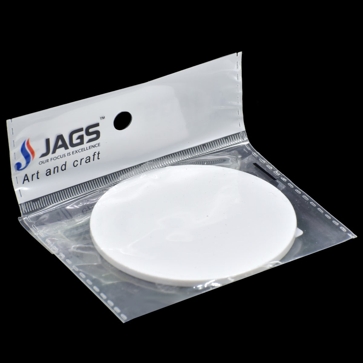 Gift To Love | Acrylic Sheet White Round | Size : 3 Inch | Code : WAPSR33