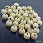 Gift To Love | Wooden Beads | Size : 12 Mm | Pcs : 20 Gm | Code : WB12MM