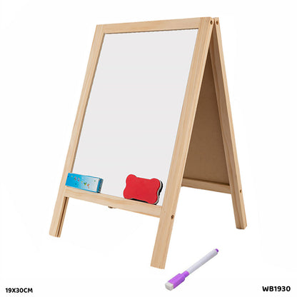 Gift To Love | Wooden Board | Color : White And Black | Size : 19 X 30 Cm | Code : WB1930