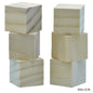 Gift To Love | Wooden Block Square | Size : 2.5 Cm | Pcs : 6 Pcs | Code : WB2.5CM