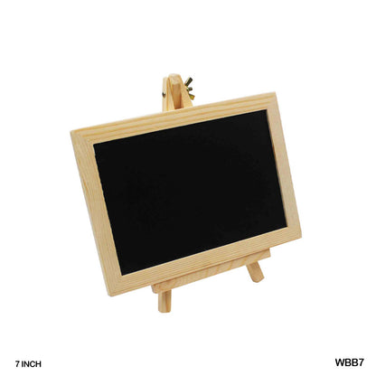 Wooden Black Board Easel 7" (Wbb7)