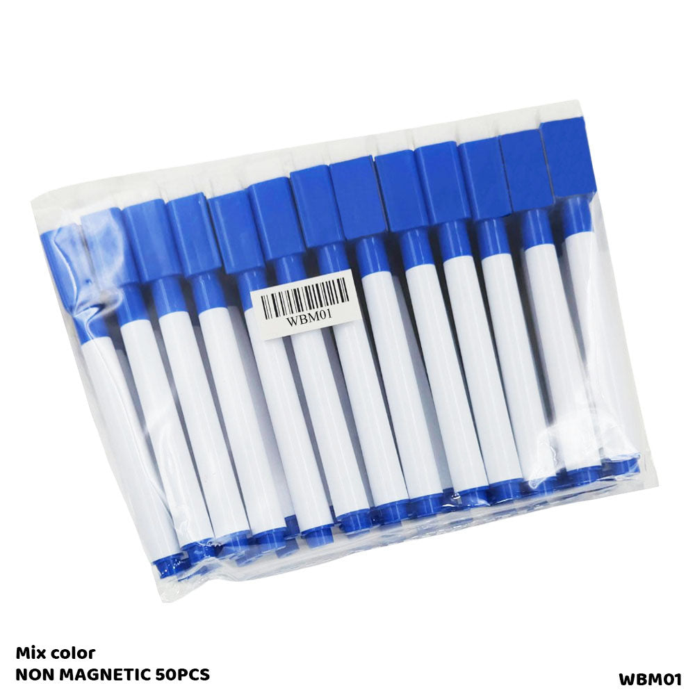 Gift To Love | White Board Marker Non Magnetic | Pcs : 50 Pcs | Code : WBM01