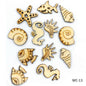 Gift To Love | Wooden Craft Animal Mix Design Small 12pcs | Code : WC-13
