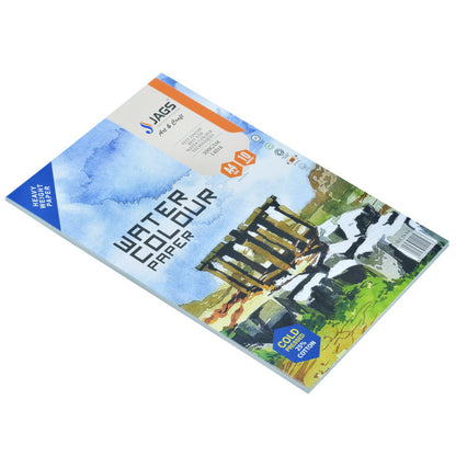Gift To Love | Watercolor Sheet 25% Cotton A4 | Size : A4 | Pcs : Pack Of 10 Sheets | Code : WC1SA4