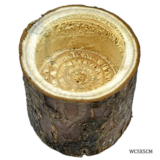 Gift To Love | Wooden Candle | Size : 5 Cm X 5 Cm | Code : WC5X5CM
