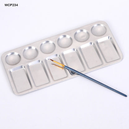 Gift To Love | Water Color Palette Aluminum | Size : 11 X 23 Cm | Code : WCP234
