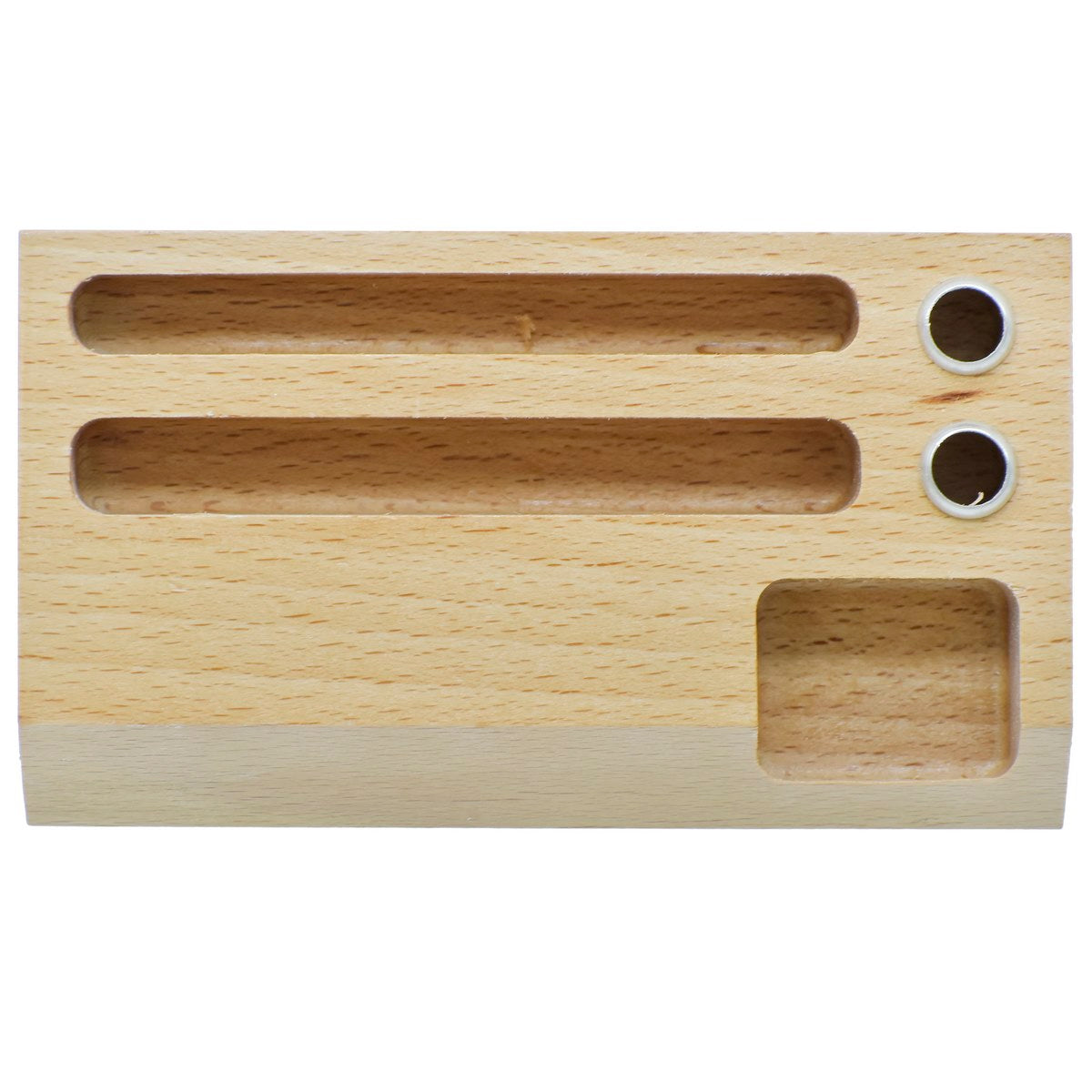 Gift To Love | Wooden Visiting Card And Pen Holder 5 In 1 | Code : WCPH00