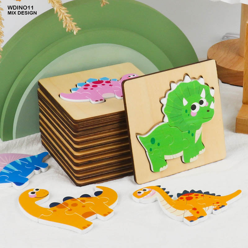 Gift To Love | Dinosaur 3d Puzzle | Size : 11 X 11 Cm | Code : WDINO11