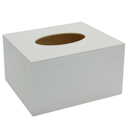 Gift To Love | Wooden Decoupage Tissue Box | Size : Small | Code : WDTB1203