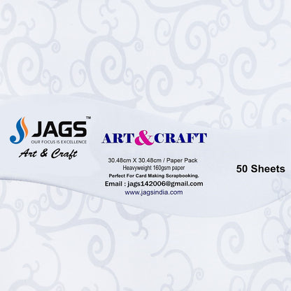 Gift To Love | Paper | Color : White | Size : 6X6 | Pcs : 50 Sheets | Code : WEP66X50