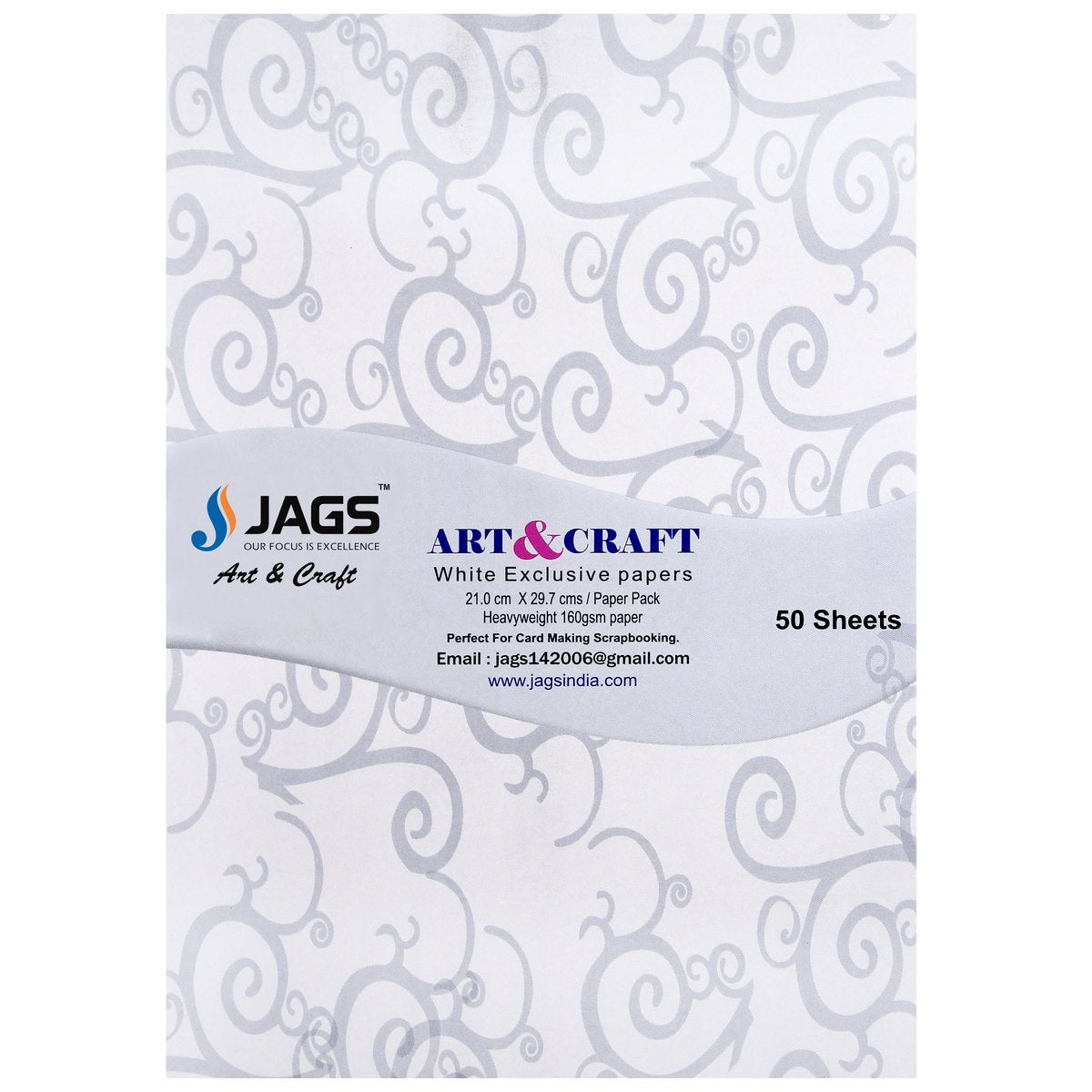 Gift To Love | Paper | Color : White | Size : A5 | Pcs : 50 Sheets | Code : WEPA5X50