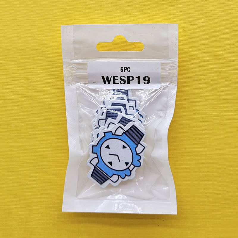 Wesp19 Wooden Emblishment 6Pc