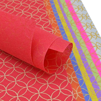Gift To Love | A4 Non Woven Paper Geometric Pattern | Code : WF-10